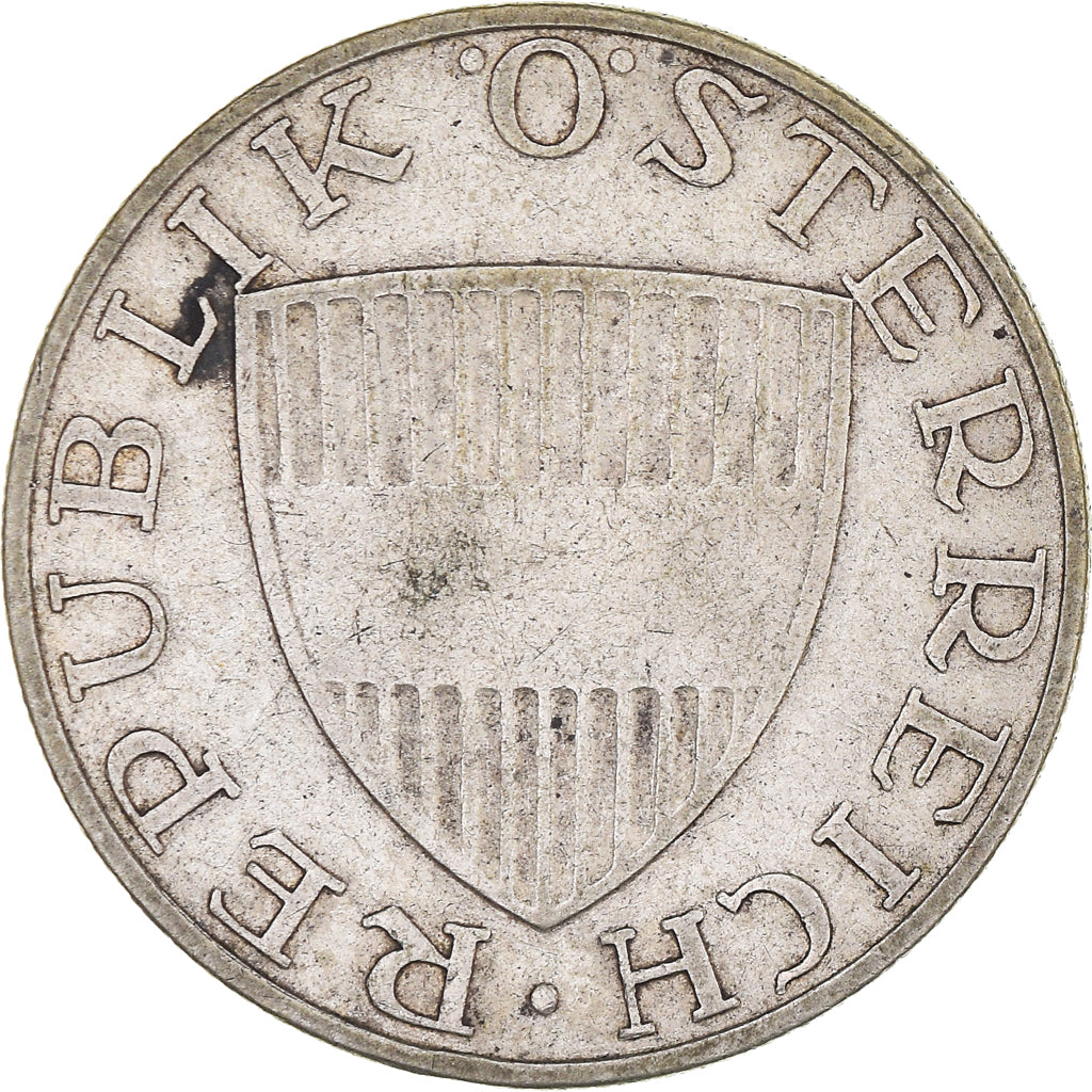 Coin, Austria, 10 Schilling, 1957, VF(30-35), Silver, KM:2882