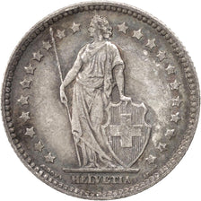 Moneta, Svizzera, Franc, 1920, Bern, BB+, Argento, KM:24
