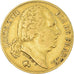 Moneta, Francja, Louis XVIII, 20 Francs, 1817, Paris, EF(40-45), Złoto