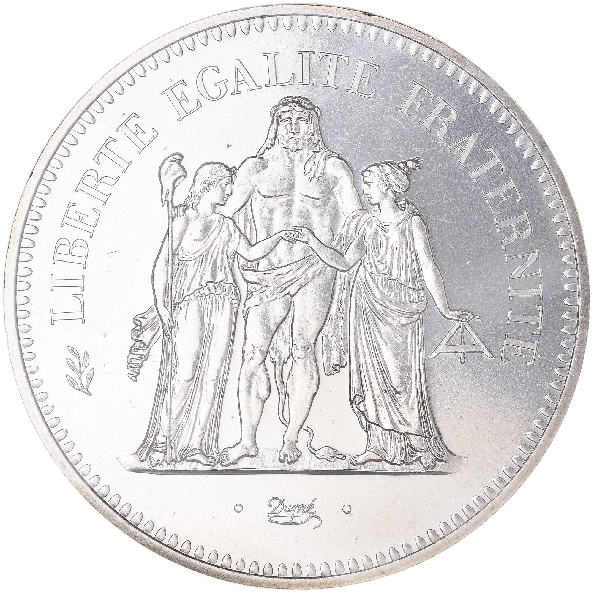 Moneta, Francia, Hercule, 50 Francs, 1974, Paris, FDC, FDC, Argento, KM:941.1