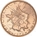 Moeda, França, Mathieu, 10 Francs, 1974, Paris, FDC, MS(65-70), Níquel-Latão