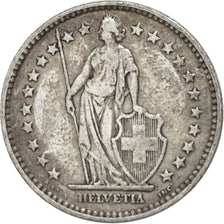 Coin, Switzerland, 2 Francs, 1914, Bern, EF(40-45), Silver, KM:21