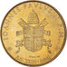 Monnaie, Cité du Vatican, John Paul II, 200 Lire, 2001, Rome, SPL, Laiton