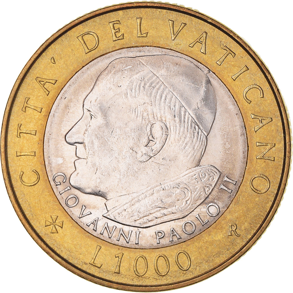 Moneta, CITTÀ DEL VATICANO, John Paul II, 1000 Lire, 2001, Rome, SPL