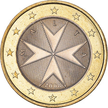 Malta, Euro, 2008, Paris, MS(64), Bimetaliczny, KM:131