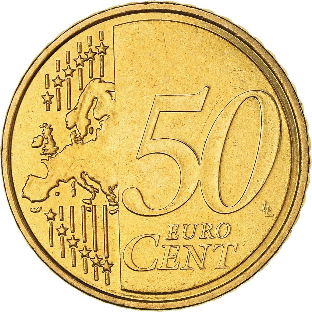 Malta, 50 Euro Cent, 2008, Paris, MS(64), Mosiądz, KM:130