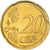 Malte, 20 Euro Cent, The arms of Malta, 2008, FDC, Or nordique