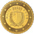 Malta, 10 Euro Cent, The arms of Malta, 2008, MS(65-70), Nordic gold