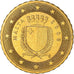 Malta, 10 Euro Cent, The arms of Malta, 2008, STGL, Nordic gold