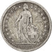 Svizzera, 2 Francs, 1886, Bern, MB, Argento, KM:21