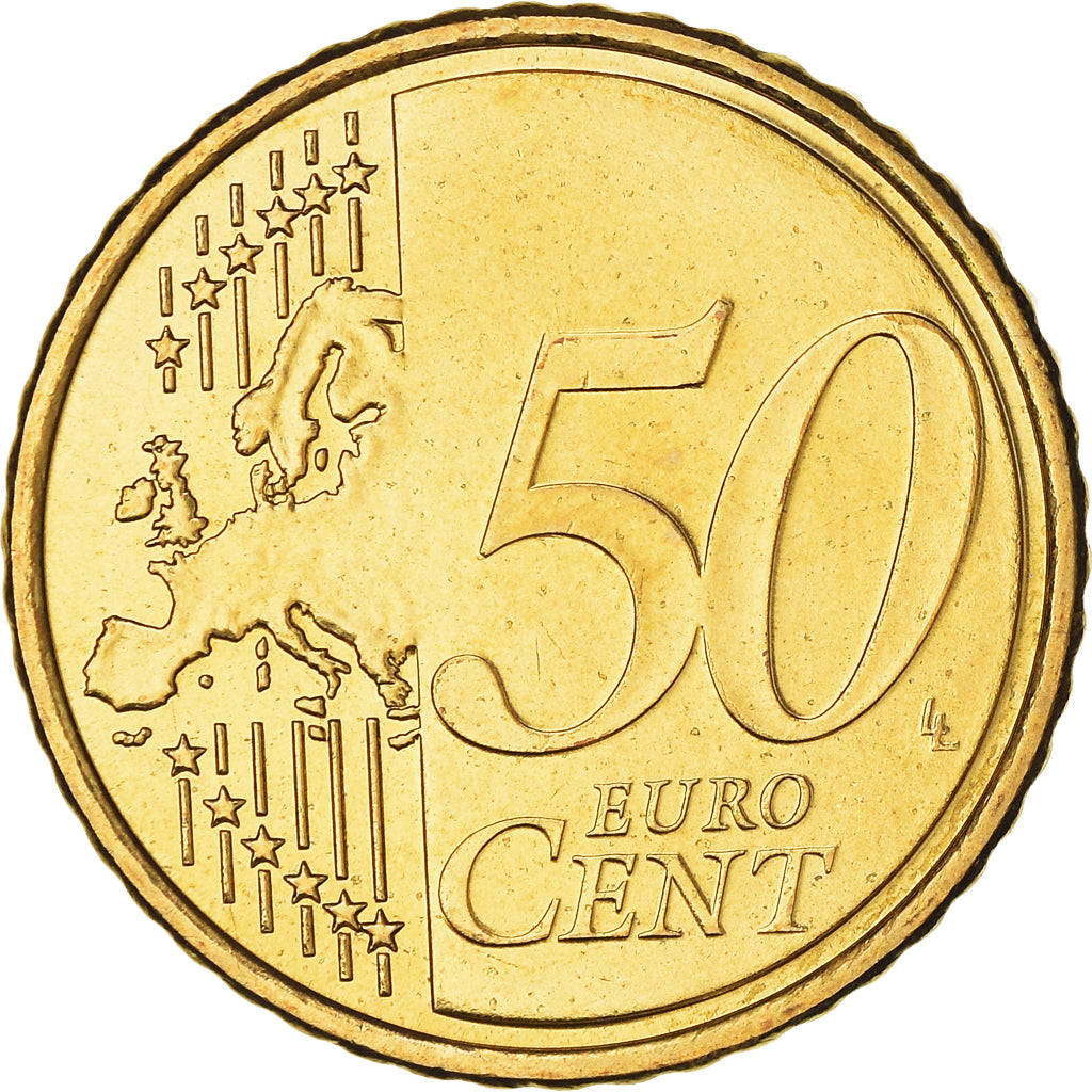 Cyprus, 50 Euro Cent, Kyrenia ship, 2008, MS(65-70), Nordic gold