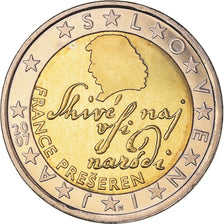 Slovenia, 2 Euro, 2007, Vantaa, MS(64), Bi-Metallic, KM:75