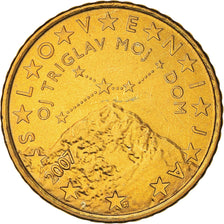 Eslovénia, 50 Euro Cent, Triglav, the highest mountain in Slovenia, 2007