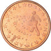 Slovenia, 5 Euro Cent, "The Sower" sowing stars, 2007, MS(60-62), Copper Plated
