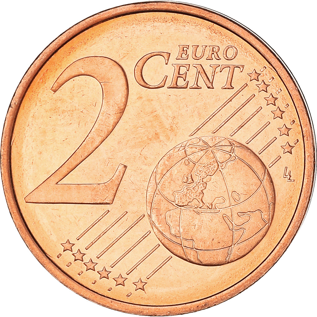 Słowenia, 2 Euro Cent, The Prince's stone, 2007, MS(63), Miedź platerowana