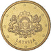 Latvia, 50 Euro Cent, large coat of arms of the Republic, 2014, MS(63), Nordic