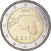 Estonia, 2 Euro, 2011, Vantaa, MS(63), Bi-Metallic, KM:68