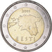 Estonia, 2 Euro, 2011, Vantaa, SC, Bimetálico, KM:68