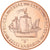 Estonia, 5 Euro Cent, 2003, unofficial private coin, FDC, Acciaio placcato rame