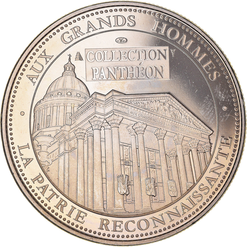 France, Medal, Pierre et Marie Curie, Collection Panthéon, MS(63)