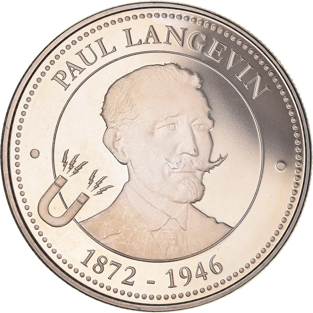 France, Medal, Paul Langevin, Collection Panthéon, Sciences & Technologies