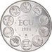 França, Medal, Ecu Europa, Europe Assise, 1984, Rodier, MS(64), Cobre-níquel