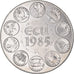Francia, medaglia, Ecu Europa, Marianne, 1985, Rodier, FDC, Rame-nichel