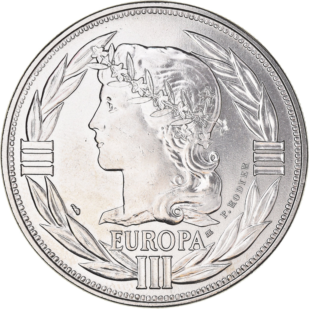 Francia, medaglia, Ecu Europa, Marianne, 1985, Rodier, FDC, Rame-nichel