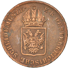 AUSTRIA, Kreuzer, 1816, Vienne, KM #2113, EF(40-45), Copper, 26.6, 8.37