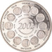 Francja, medal, Naissance de l'euro fiduciaire, 1er Janvier 2002, Politics