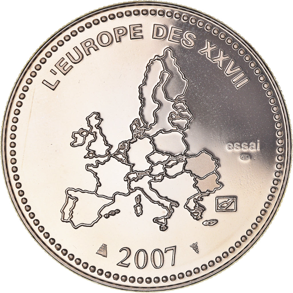 France, Médaille, L'Europe des XXVII, La Slovénie entre dans l'Euro, Politics