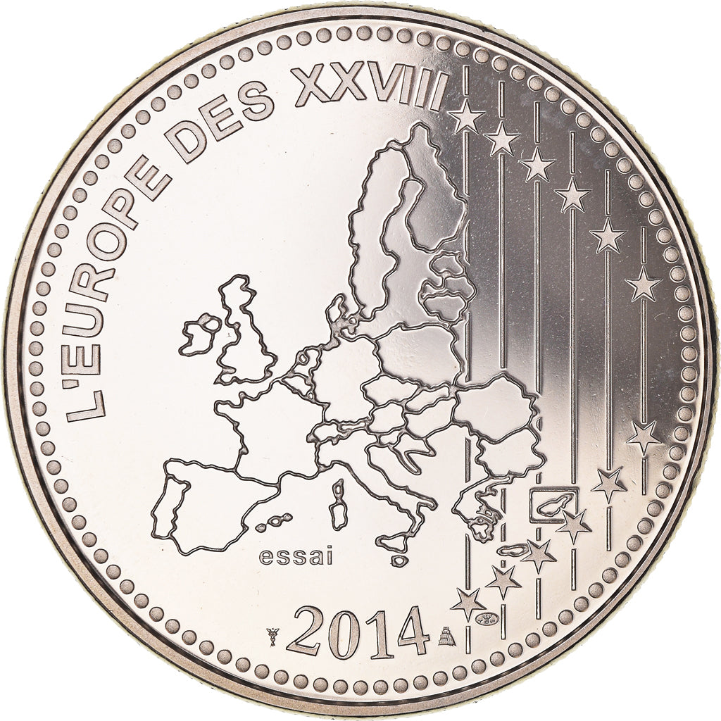 France, Medal, L'Europe des XXVIII, Centenaire de la Grande Guerre, Politics