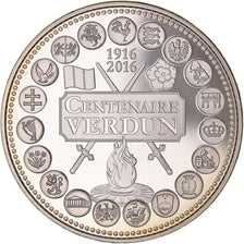 Francja, medal, L'Europe des XXVIII, Centenaire de Verdun, Politics, 2016