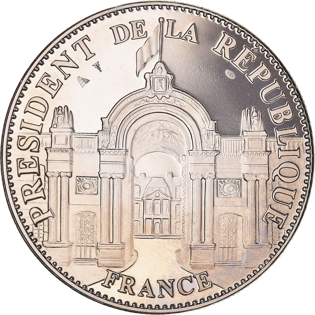 Francia, medalla, Ve République, Valery Giscard d'Estaing, FDC, Cobre - níquel