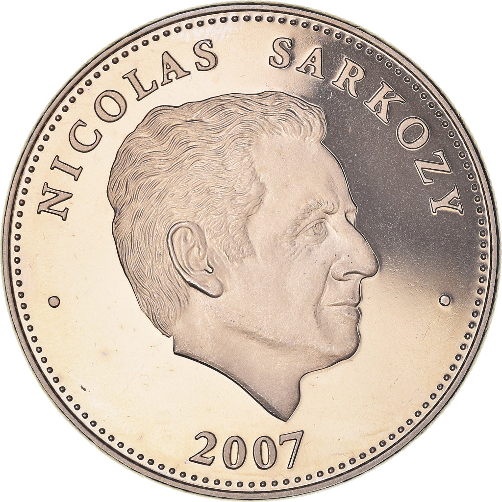 Francia, medalla, Nicolas Sarkozy, Président de la République, FDC, Cobre -