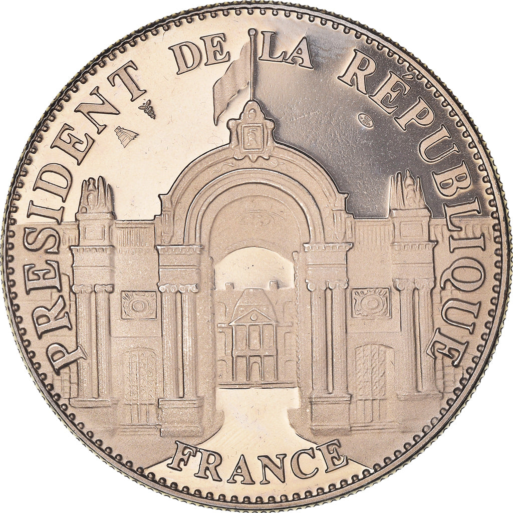 Francia, medalla, Nicolas Sarkozy, Président de la République, FDC, Cobre -