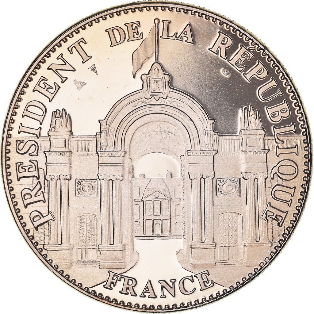 Frankreich, Medaille, François Mitterrand, Président de la République, STGL