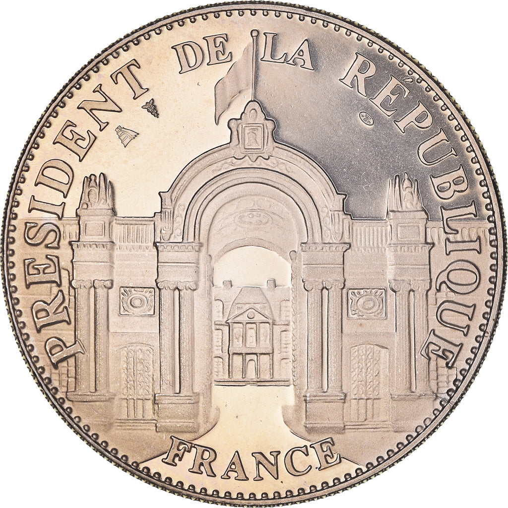 Frankreich, Medaille, Les Présidents de la République, Jacques Chirac