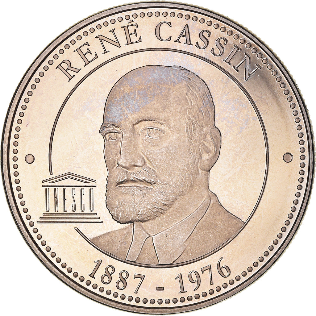 France, Medal, Collection Panthéon, René Cassin, Arts & Culture, MS(65-70)