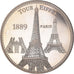 Francia, medalla, Paris - La Tour Eiffel, Arts & Culture, SC+, Cobre - níquel