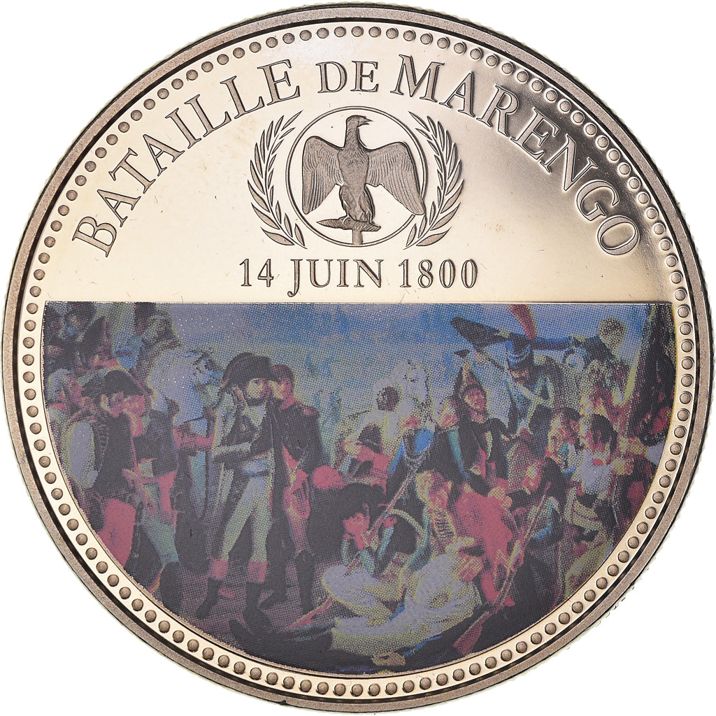 France, Médaille, Napoleon Ier , Bataille de Marengo, FDC, Cupro-nickel