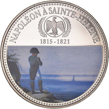 France, Médaille, Napoléon Ier à Saint Hélène, FDC, Cupro-nickel
