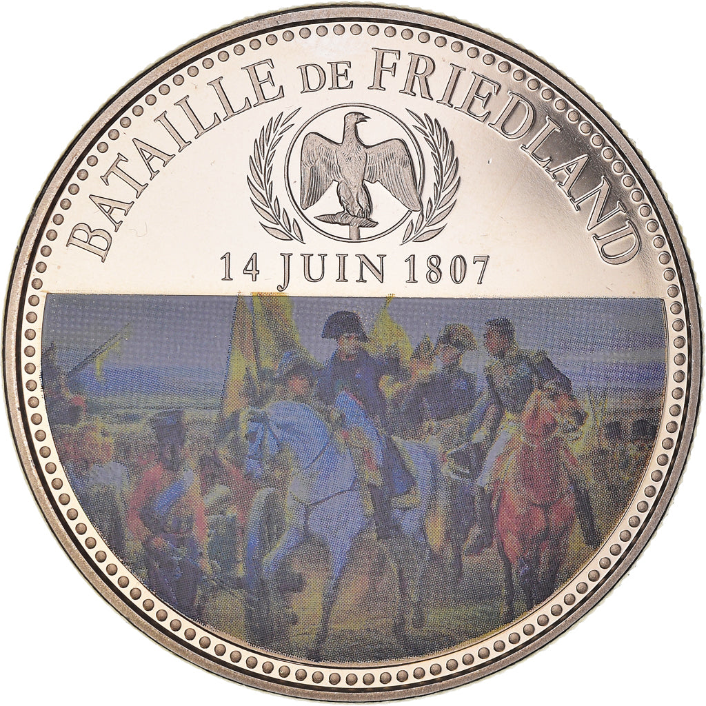 Francja, medal, Napoléon Ier, Bataille de Friedland (1807), MS(65-70)