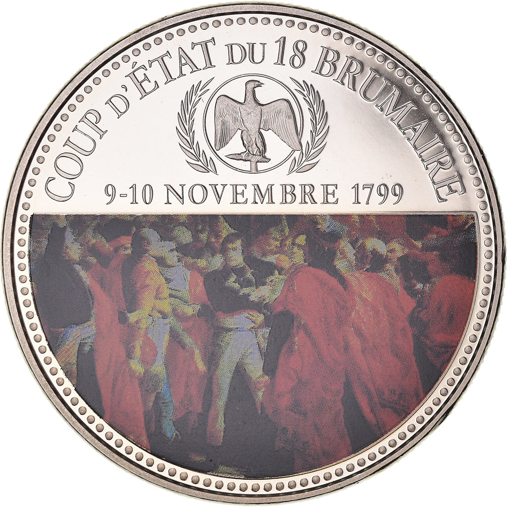 France, Medal, Napoléon Ier, Coup d'Etat du 18 Brumaire, History, MS(65-70)