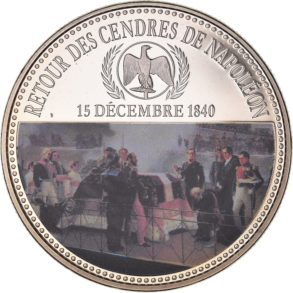 Francia, medalla, Napoléon Ier, Retour des cendres, FDC, Cobre - níquel