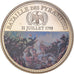Francia, medalla, Napoléon Bonaparte, Bataille des Pyramides(1798), FDC, Cobre