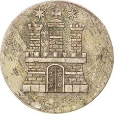 GERMAN STATES, Schilling, 1851, KM #574, AU(55-58), Silver, 1.02