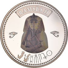 Egipt, medal, Trésors d'Egypte, Ramsès II, Historia, MS(65-70), Miedź-Nikiel