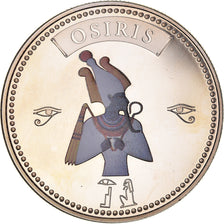 Egitto, medaglia, Trésors d'Egypte, Osiris, FDC, Rame-nichel