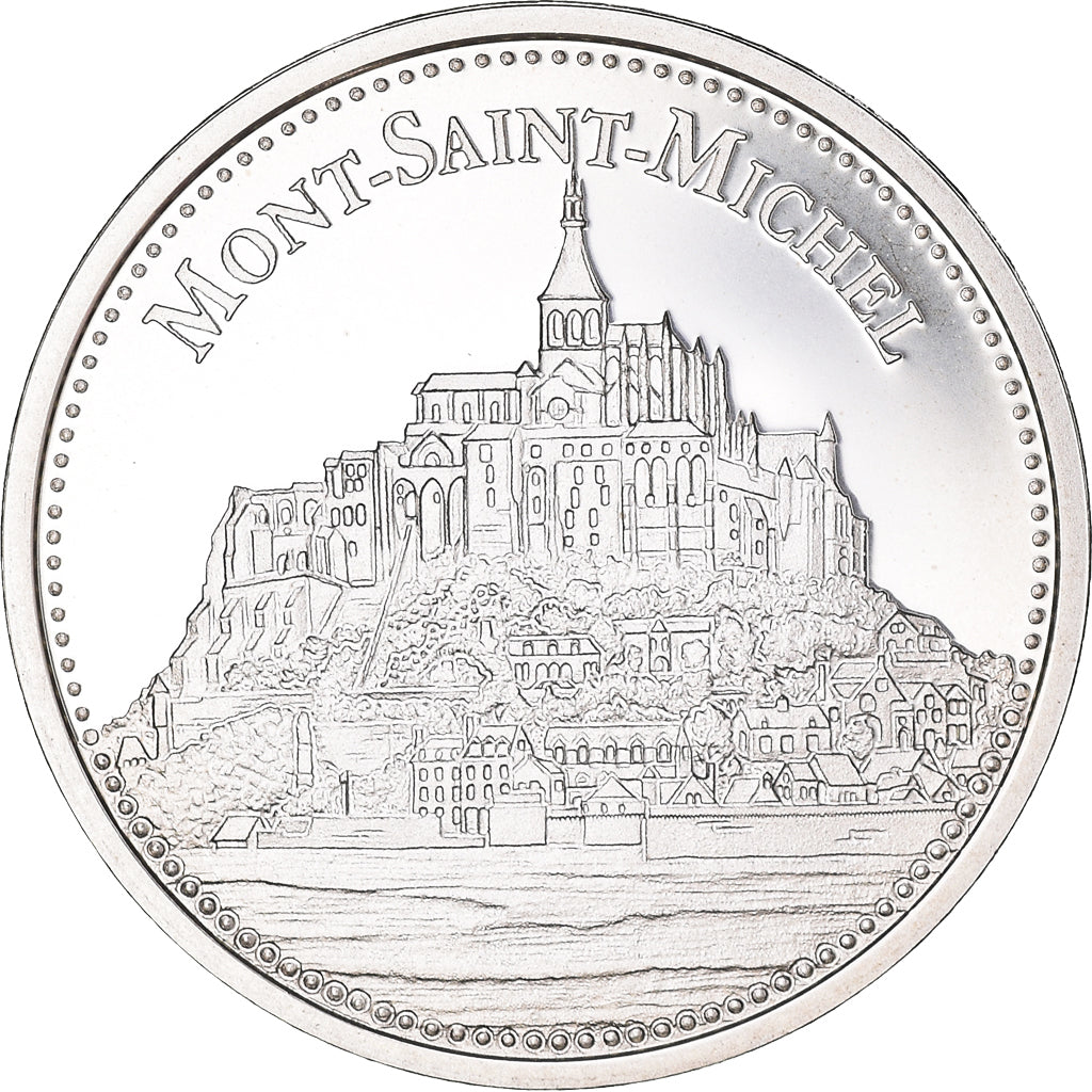 France, Medal, Le Mont Saint-Michel, Arts & Culture, MS(65-70), Silver